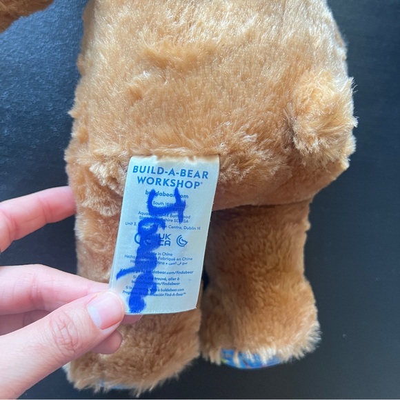 Build A Bear Happy Birthday Brown Teddy Bear Plush 15” - Picture 8 of 9